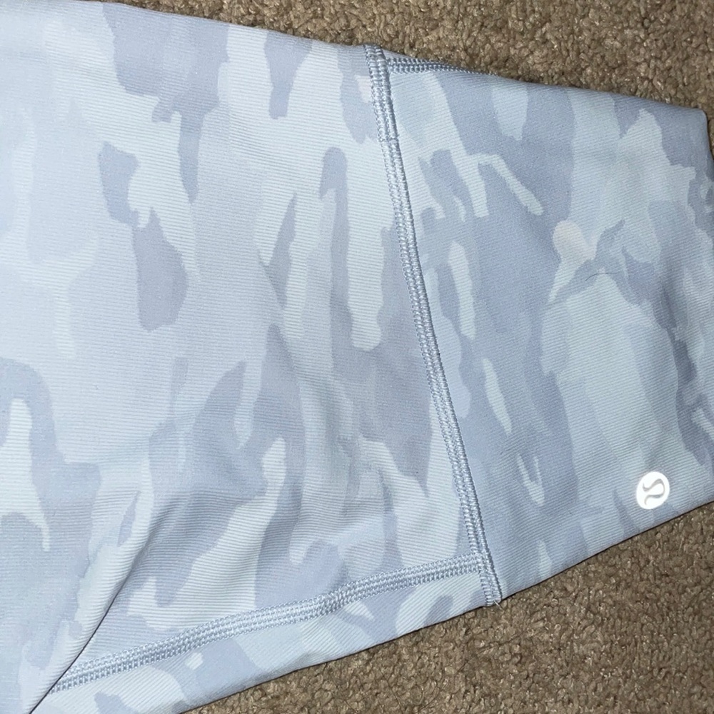 LULULEMON WUNDER UNDER WHITE CAMO!! 🍋🍋